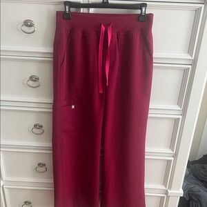 Figs High waisted wide leg Isabel scrub bottom